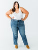 Judy Blue Tummy Control High Waist Straight Leg Jeans