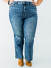 Judy Blue Tummy Control High Waist Straight Leg Jeans