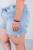 Judy Blue Long Cut-off Dad Shorts with 2 Buttons