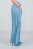 Acid Washed Chambray Palazzo Pants