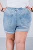 Judy Blue High-Waist Cuffed Jogger Shorts
