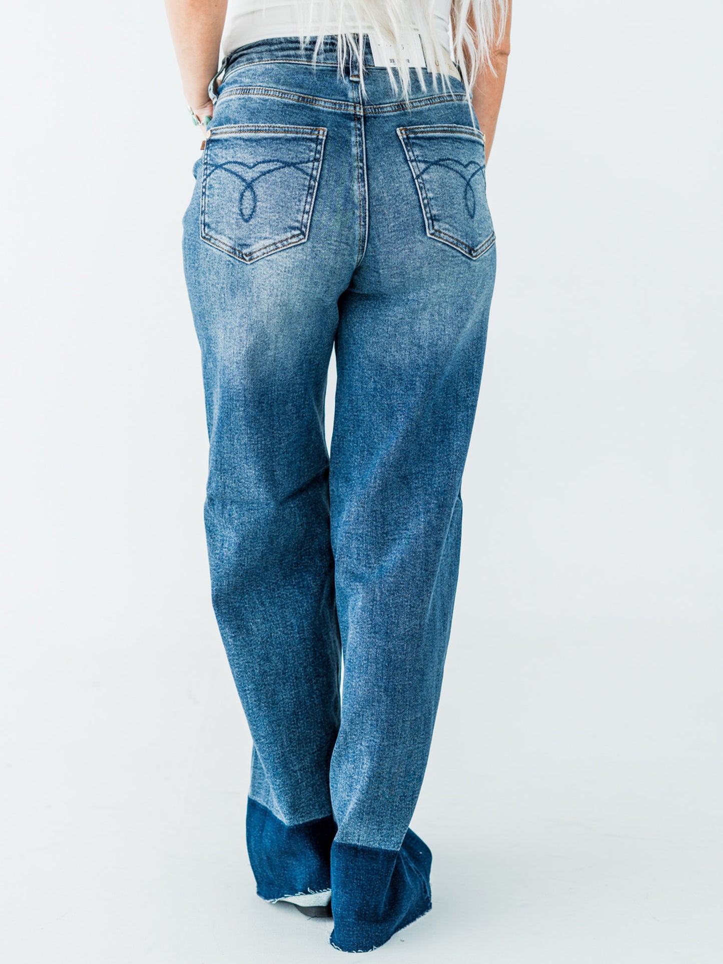 Judy Blue High Waist Straight Column Jeans