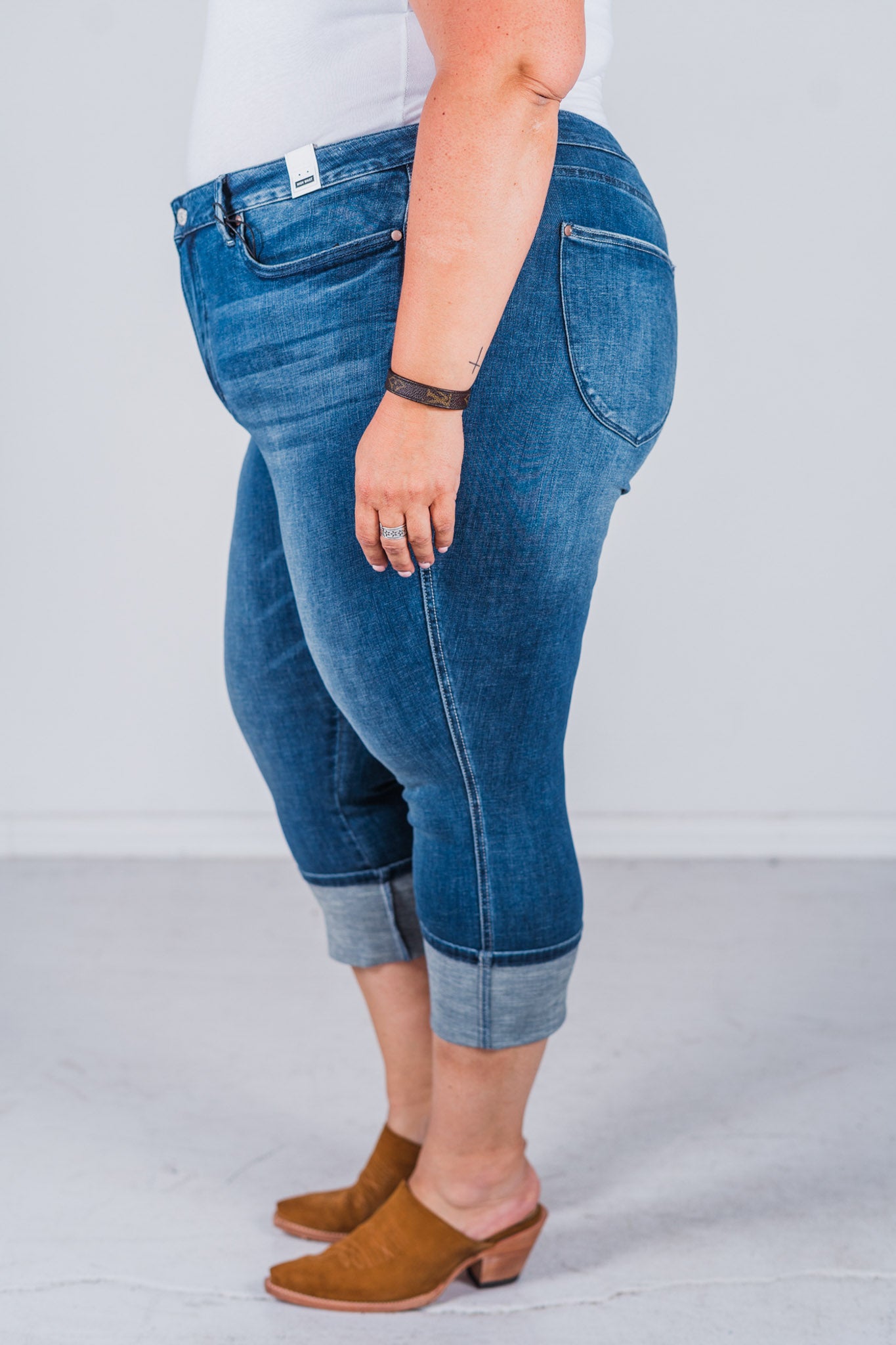 Judy Blue High Waist Tummy Control Capris