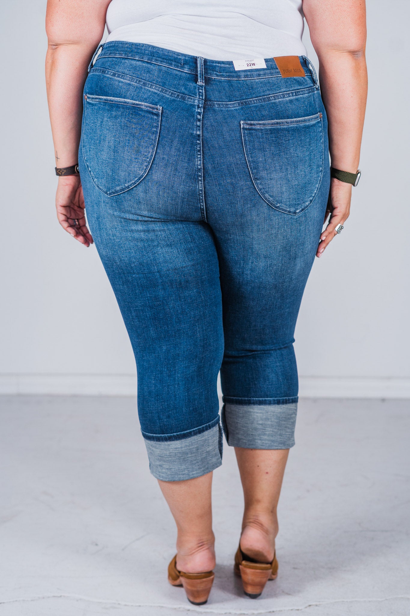 Judy Blue High Waist Tummy Control Capris