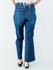 Judy Blue Mid-Rise Petite Straight Leg Tummy Control Jeans