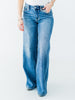Judy Blue Mid-Rise Retro Wide Leg Jeans