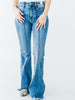 Judy Blue High-Waist Front Pintuck Detail Flare Jeans