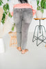 Judy Blue Gray Stone Wash Slim Fit Jeans