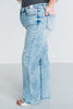 Judy Blue High-Waist Distressed 90's Straight Jeans