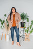 Long Sleeve Taupe Blazer
