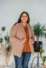 Long Sleeve Taupe Blazer