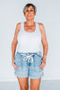 Judy Blue High-Waist Cuffed Jogger Shorts