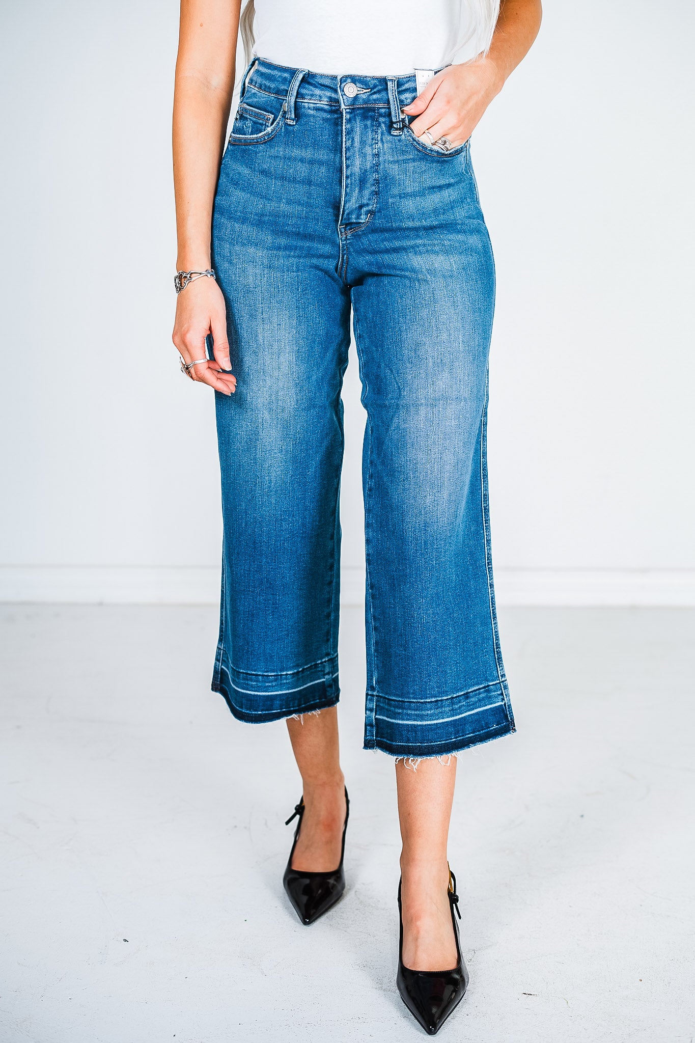 pre-order］original wide denim blue | ok.soon