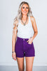 Judy Blue Purple Tummy Control Shorts FINAL SALE