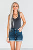 Judy Blue High Waist Tummy Control Cool Denim Shorts