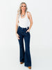 Judy Blue High Waist Flare Jeans With Patch Pockets