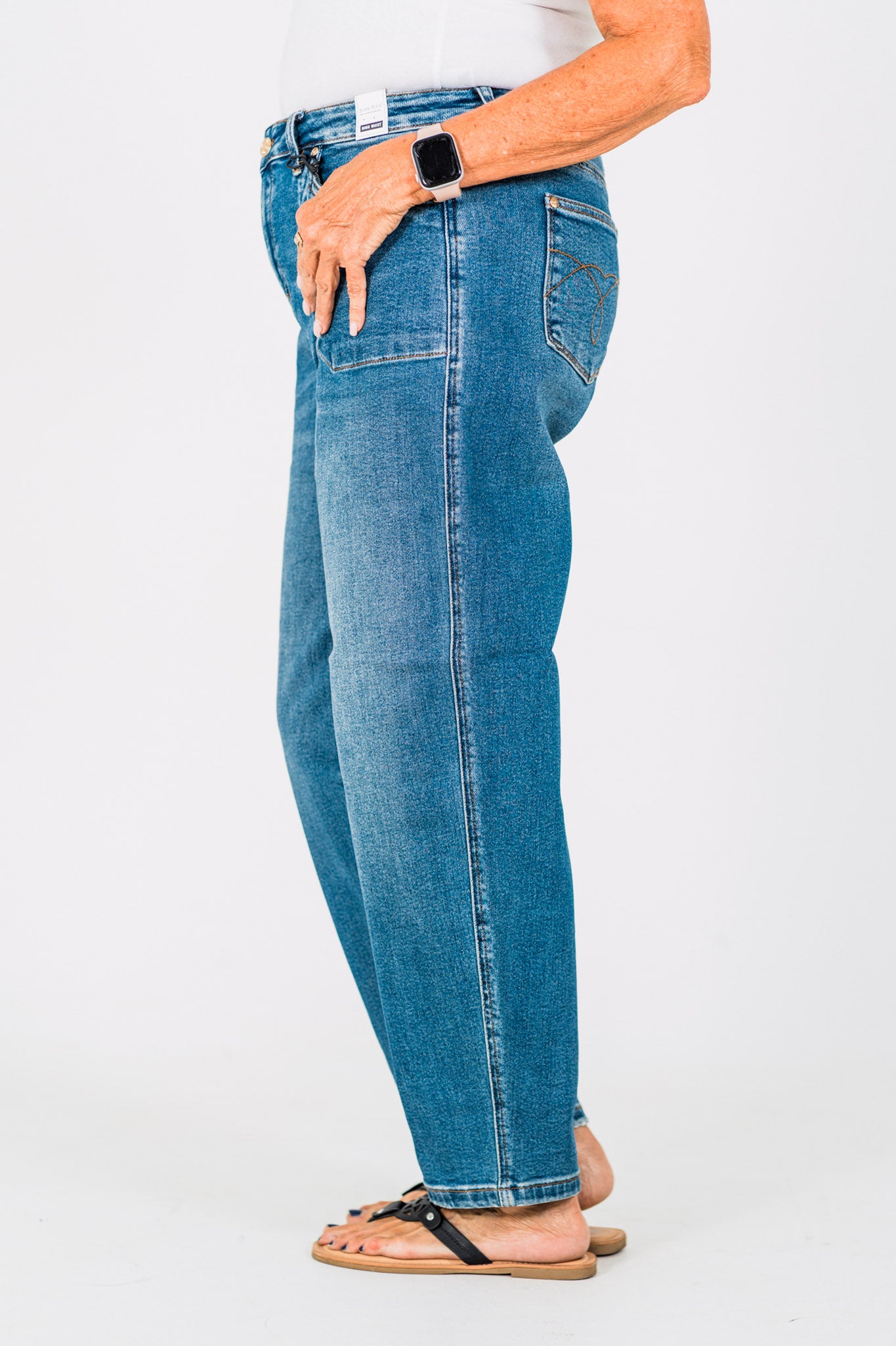 Judy Blue High Waist Soft Barrel Leg Jeans