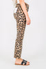 Leopard Print High Rise Kick Flares