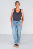 Judy Blue V-Front Cooling Denim Cuffed Jeans