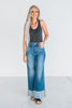 Judy Blue High-Waist Retro Wide Leg Jeans
