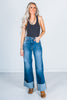 Judy Blue High-Waist Retro Wide Leg Jeans