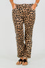 Leopard Print High Rise Kick Flares