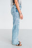 Judy Blue High-Waist Distressed 90's Straight Jeans