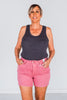 Judy Blue Garment Dyed Rose Pink Denim Shorts