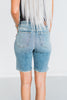 Judy Blue High-Rise Vintage Wash Bermuda Denim Shorts