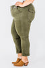 Judy Blue High Waist Midnight Forest Cuffed Aurora Jogger Jeans