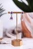 Alysa Solid Dangle Earrings Iridescent - Whiskey Skies - INK+ALLOY