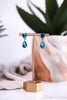 Alysa Solid Dangle Earrings Turquoise - Whiskey Skies - INK+ALLOY