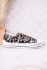 Aman Black & Pink Floral Sneakers WIth Rhinestone Laces - Whiskey Skies - VERY G