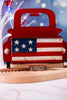 American Flag Metal Hanging Truck Container - Whiskey Skies - SPECIAL T IMPORTS INC