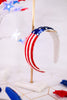 American Flag Sequin Headband - Whiskey Skies - MUD PIE