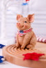 Americana Pig Resin Figure - Whiskey Skies - WT COLLECTION