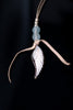 Angel Wing Neckless - Whiskey Skies - LESLIE CURTIS JEWLERY DESIGNS