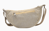 Anti Theft Crescent Sling Bag in Beige - Whiskey Skies - CALLA PRODUCT