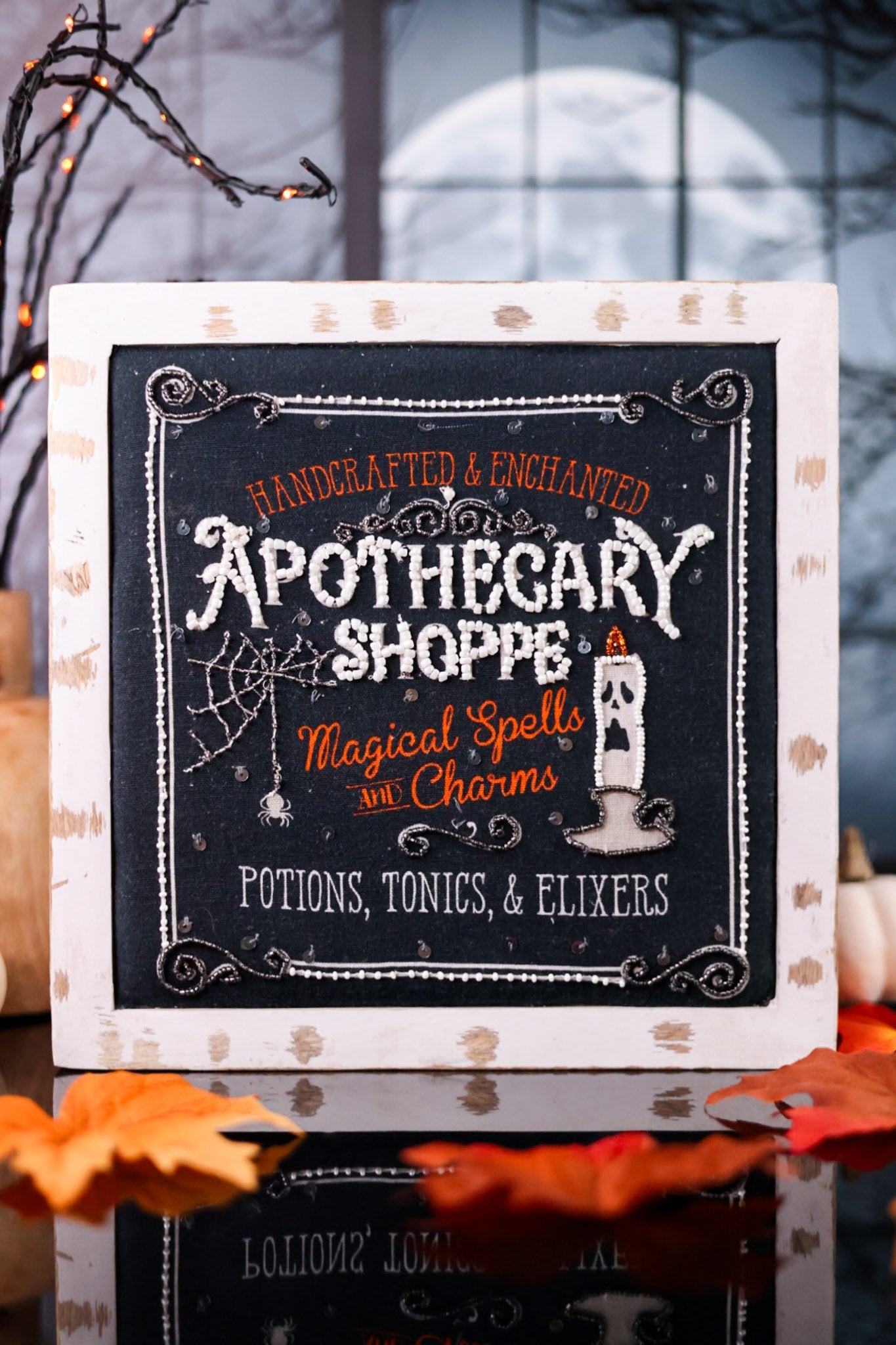 Apothecary Shoppe Wall Art - Whiskey Skies - C & F ENTERPRISES