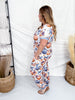 Autumn Pumpkin Loungewear Set - Whiskey Skies - SHIRLEY & STONE