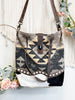 Aztec Tote Bag - Whiskey Skies - OLAY BAGS