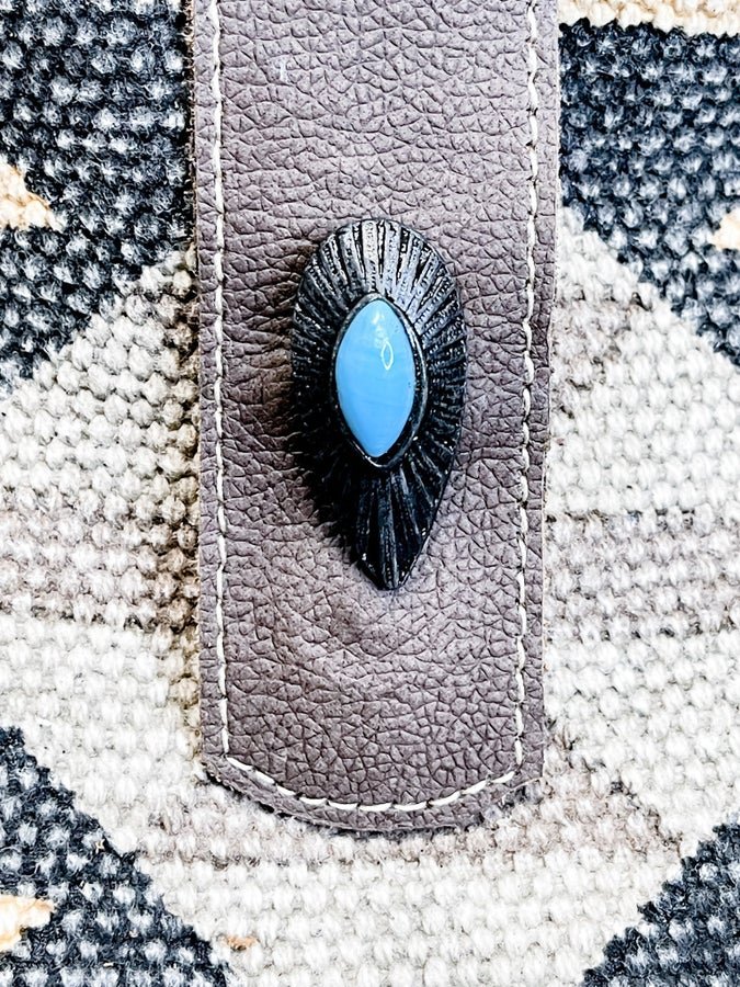 Aztec Tote Bag - Whiskey Skies - OLAY BAGS