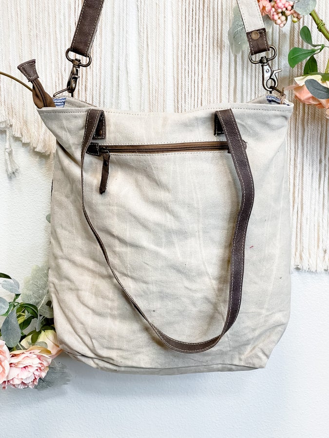 Aztec Tote Bag - Whiskey Skies - OLAY BAGS