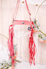 Azura Clear Leather Pink Bag - Whiskey Skies - KHEMCHAND HANDICRAFT