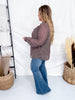 Badlands Sheer Long Sleeve Button Down Top - Whiskey Skies - 2 FLY CO.