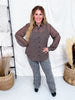 Badlands Sheer Long Sleeve Button Down Top - Whiskey Skies - 2 FLY CO.