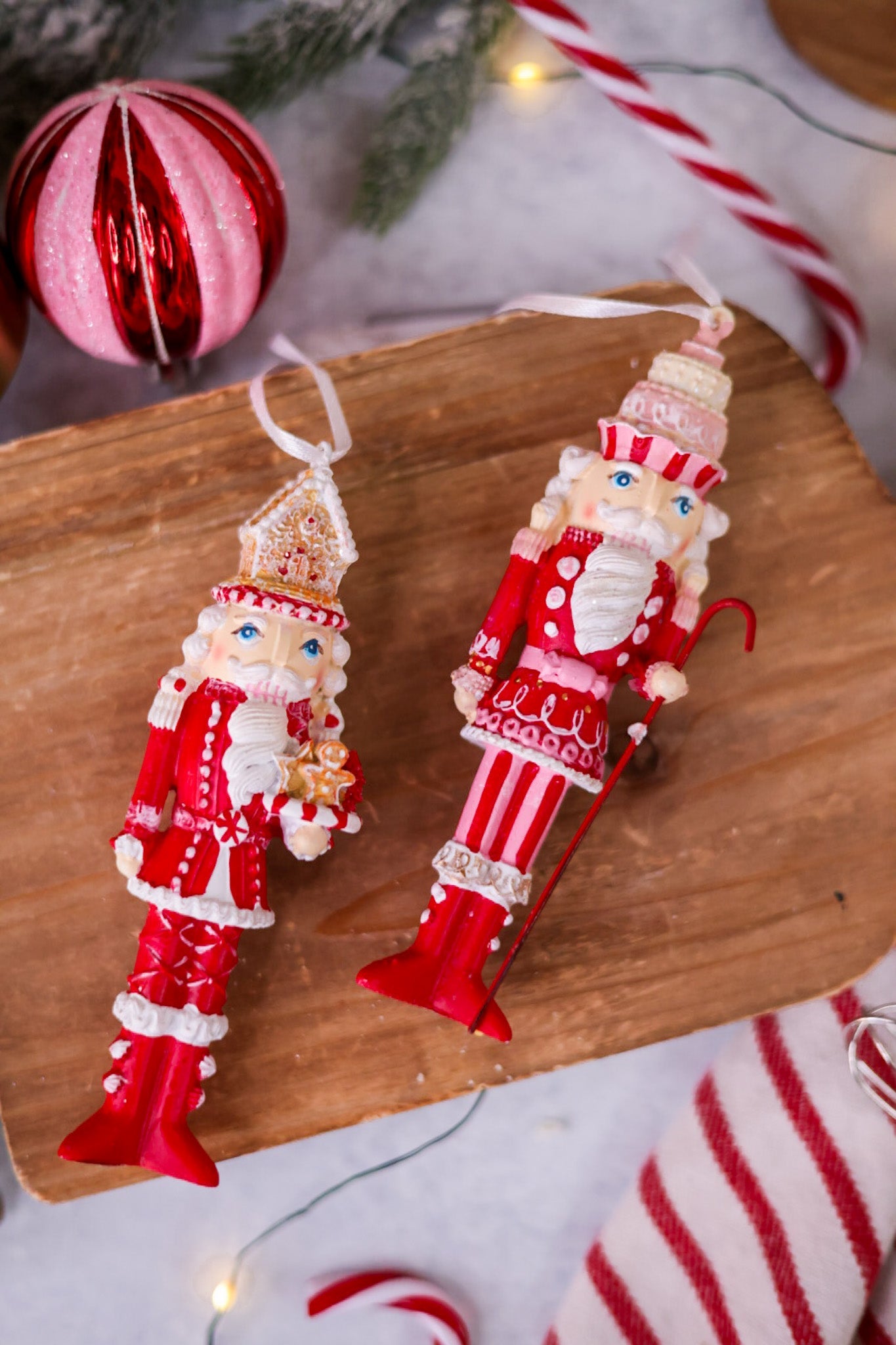 Bakery Nutcracker Ornaments (2 Styles) - Whiskey Skies - RAZ IMPORTS