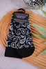 Bandana Print Compression Socks - Whiskey Skies - LIVING ROYAL