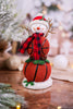 Basketball Themed Christmas Snowman Decoration - Whiskey Skies - FRANS KOPPERS IMPORTS