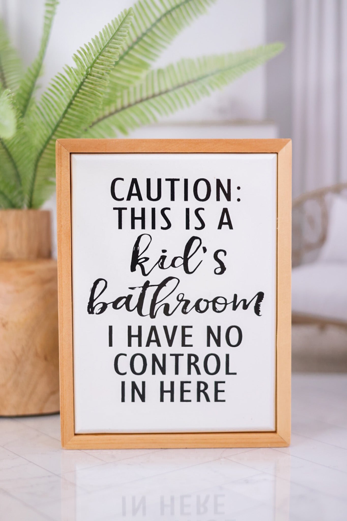 Bathroom Humor Sign (5 Styles) - Whiskey Skies - YOUNG'S INC.